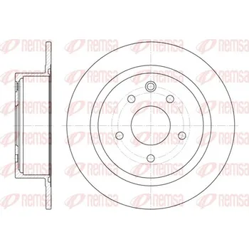 Brzdový kotouč Brzdový kotouč REMSA 61530.00