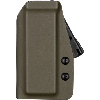 Příslušenství pro sportovní střelbu RH Holsters SPORT - PCC - Glock 33 ranný - kydexové pouzdro na 1 zásobník - olivová Umístění pouzdra: Pravý bok (levák)