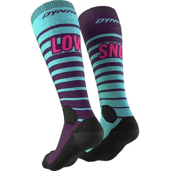 Pánské ponožky Dynafit FT Graphic Socks royal purple - EU 43-46