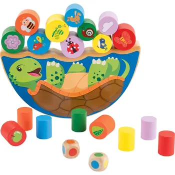Dřevěná hračka Playtive PLAYTIVE® Dřevěná motorická hra - balanční hra