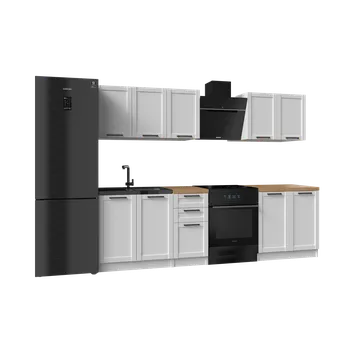 Kuchyňská linka TPS Kuchyňská sestava TUDO 200 cm - Dub artisan / Bílý mat