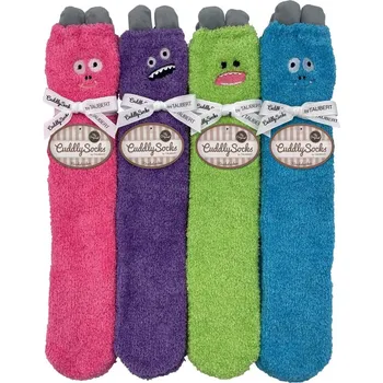 Dámské ponožky PŘÍŠERKY veselé žinilkové protiskluzové ponožky Taubert UNI náhodný výběr