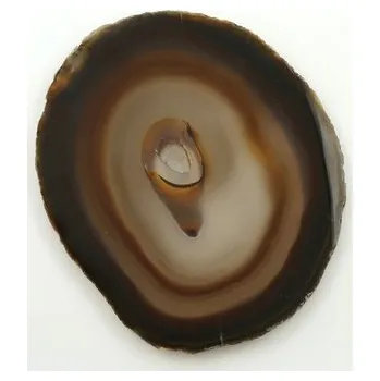 Přírodní kámen Achátový plátek 12 cm