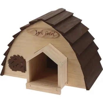 ProGarden Dřevěný domek pro ježky se stromovou kůrou 34,5 x 20 x 23,5 cm ProGarden Dřevěný domek pro ježky se stromovou kůrou 34,5 x 20 x 23,5 cm