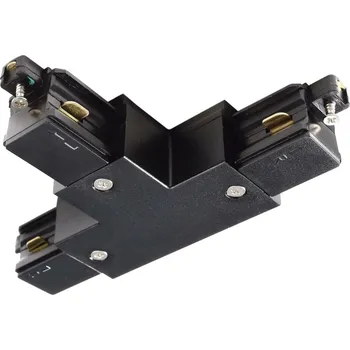 Bodové svítidlo Deko-Light 1-fázový kolejnicový systém, D One T-spojka, pravé-levé-levé, 220-240V černá RAL 9011 121 mm 720027