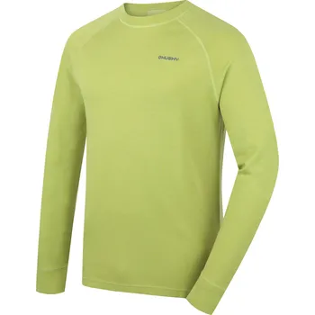 Pánská móda Husky Pánská merino mikina Aron M S, bright green