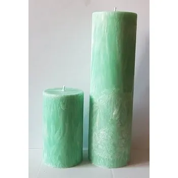 Svíčka Oltářní mentolová svíčka, Druh f) válec - průměr 6,7, výška 16 cm