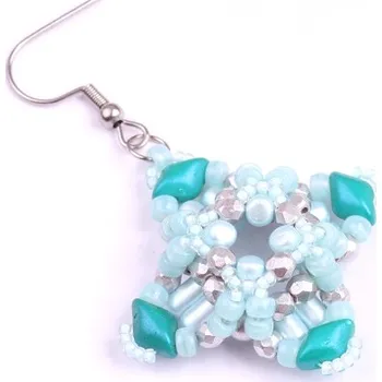 Korálek Náušnice Michelle č. 1339 - stavebnice