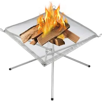 Horské kolo Skládací kempingové ohniště - 42 x 34 cm