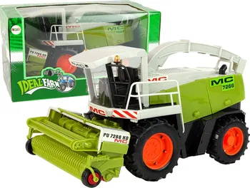 LEAN Toys Farm Set MC 7266 kombajn zelený