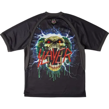 Pánské tričko Tričko metal pánské Slayer - FOOTBALL JERSEY - DC - ADYKT03225-KVJ0 - L
