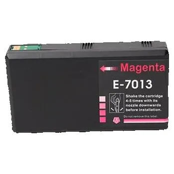 PRINTWELL T701 C13T70134010 kompatibilní inkoustová kazeta, barva náplně purpurová, 3400 stran