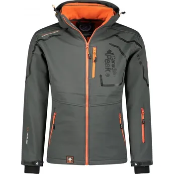Pánská softshellová bunda CANADIAN PEAK bunda pánská TRIYUGA MEN softshell M tmavě šedá