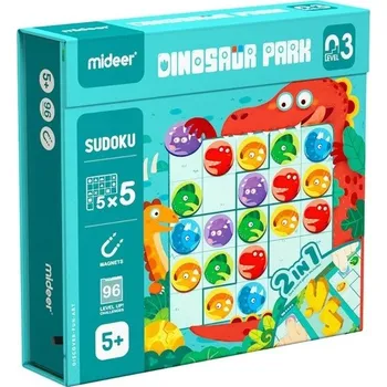 Hlavolam MiDeer Sudoku Level up 03 Dinosauří park MD2120