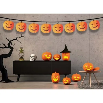 Karnevalový kostým GuircaDýňová girlanda Halloween 300cm