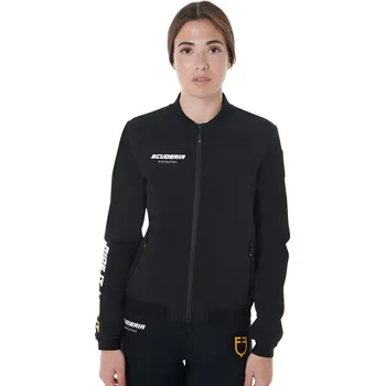 Dámská větrovka EQUESTRO Bunda Scuderia Equestro, dámská, černá S