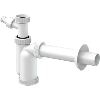 Sifon SLOVARM T-1016/I DN40 umyvadlový 1/2 sifon s odbočkou 621560