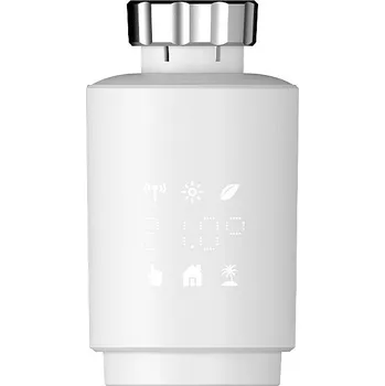 Termostat MOES TV-02 Smart Radiator Valve, Zigbee, White