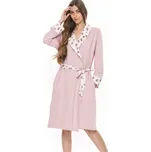 Gary 50023 růžový dámský župan Barva: růžová, Velikost: XL