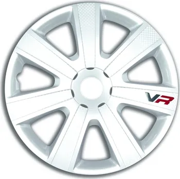 Poklice na kolo 4Racing VR Carbon White 15" 4 ks