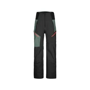 Ortovox 3L Guardian Shell Pants W black raven 23 M; Černá kalhoty + DÁREK DLE VÝBĚRU!