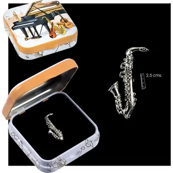 Brož Javier, S.A. PIN odznak SAXOFON