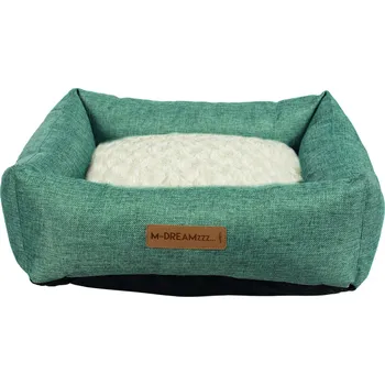 Pelíšek pro psa M-Pets Oleron pelech, modrý S