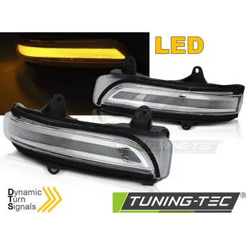 Zadní světlomet BOČNÍ SMĚROVKY V ZRCADLE BÍLÁ LED SEQ pro TOYOTA LAN CRUISER 150 09-