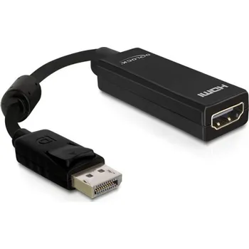 Redukce Delock Displayport 20pin samec > HDMI 19 pinový samice, délka 12,5 cm