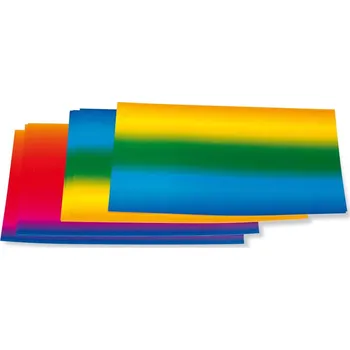 Oboustranný duhový papír