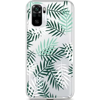 Pouzdro na mobilní telefon Kryt Xiaomi Redmi Note 10 silikon Listy (obal neboli pouzdro na Xiaomi Redmi Note 10)