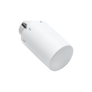 Hlavice pro radiátor Termostatická hlavice designová celokovová M30 x 1.5, - bílá