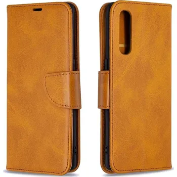 Pouzdro na mobilní telefon S-T-A-R Kožené pouzdro Oppo Find X2 Neo hnědé ELEGANT