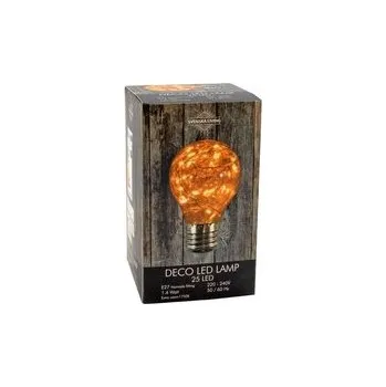 Žárovka ŽÁROVKA DEKORAČNÍ TEPLÁ LED E27 A60 ŽLUTÁ