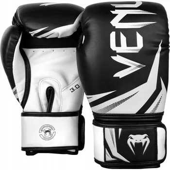 Boxerské rukavice Venum Challenger 3.0 boxerské rukavice černé/bílé, 16 oz