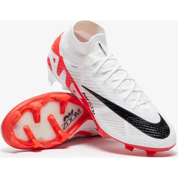 Fotbal NIKE Zoom Mercurial Superfly 9 Elite Kopačky DJ4977 600 Bílé Červené