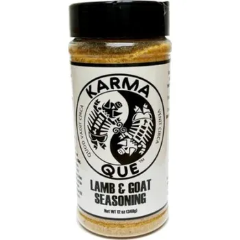 Koření Suckle Busters BBQ koření Karma Que Lamb & Goat Seasoning 340g