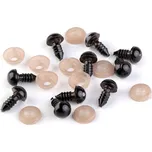 Stoklasa Oči s pojistkou 12 mm 60 ks…