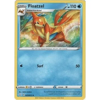 Sběratelská karetní hra Pokémon karta Floatzel 023/072
