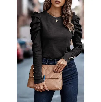 Dámská halenka OMG Dámská halenka Kanelani černá XL