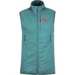 Pánská vesta HANNAH KECHU VEST OIL BLUE/BURNT OLIVE XL