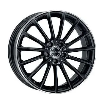 Disk MAK Alu Kola Mak Komet 9x18 5x112 ET50 Gloss Black Mirror Ring 66.6