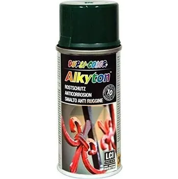 Barva ve spreji Alkyton RAL 6005 mechová zelená lesk Spray 150ml