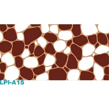 Parapet Skleněné parapety Abstrakt LPI-A15 šířka 50mm