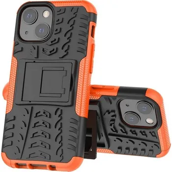 Pouzdro na mobilní telefon Kryt iPhone 13 ultra odolný oranžový (obal neboli pouzdro iPhone 13)