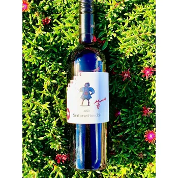 Víno Svatovavřinecké 2023, zemské víno, Vinařství Maděřič, suché