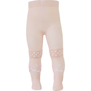 Protiskluzové merino punčocháče s balónem růžové SAFA Velikost: 86/92