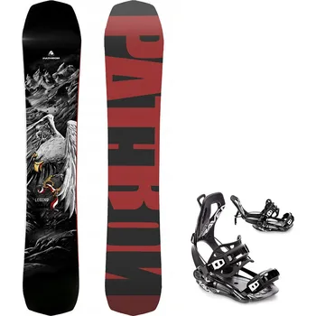 Snowboard Pathron snowboards Snowboard Pathron Legend 24/25 + vázání Fastec FT360 black Velikost: 147 cm, Velikost vázání: S