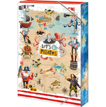 ARGUS Školní box na sešity A4 Let s be Pirates 12310363
