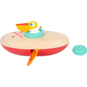 Dřevěná hračka small foot Vodní hračka pelikán